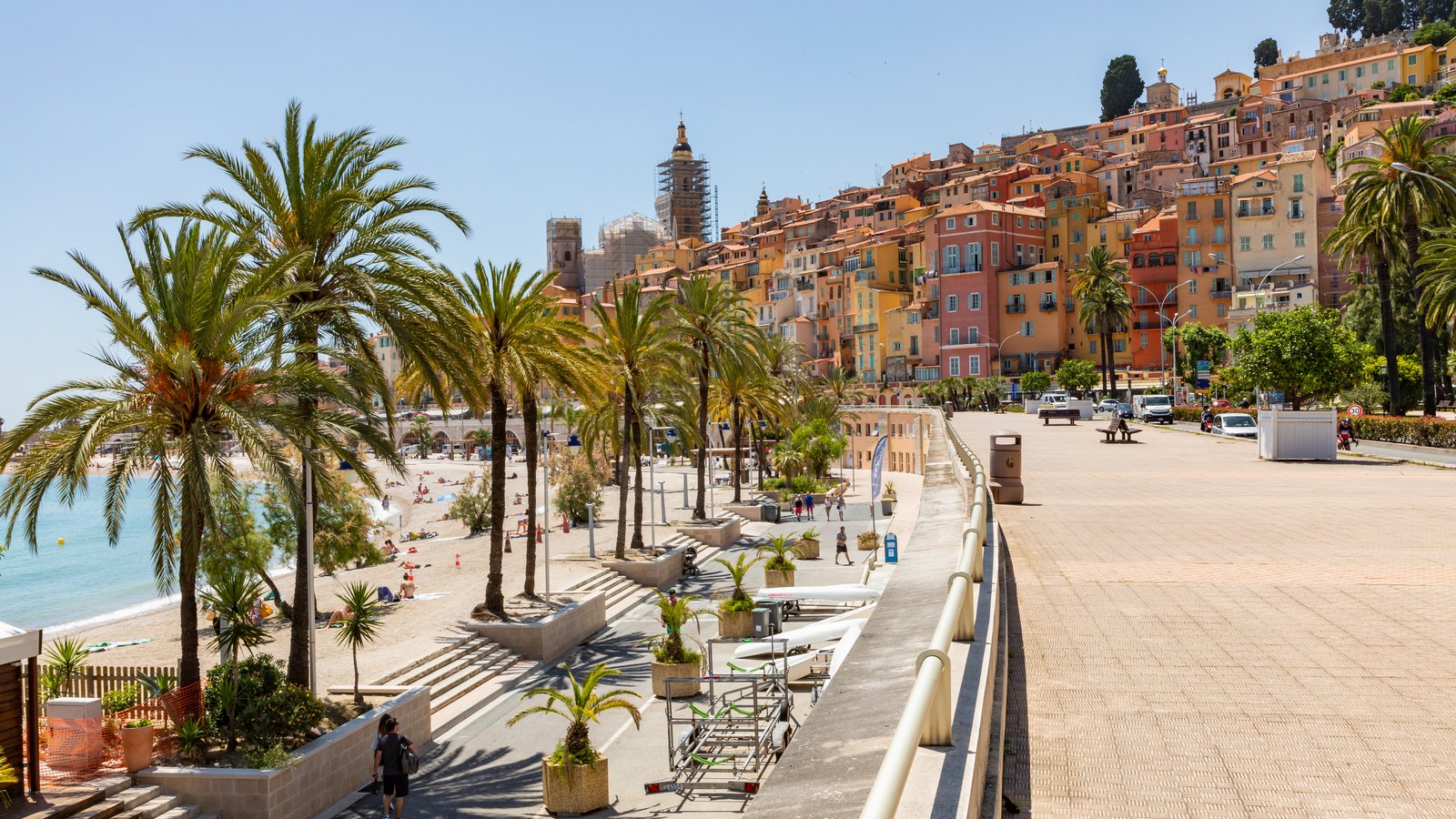 Nos tables à Menton